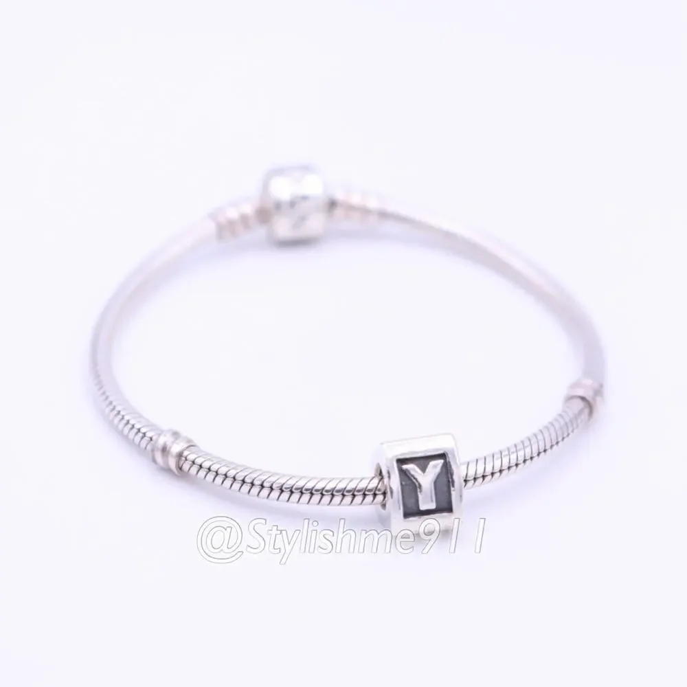 Authentic PANDORA Retired Alphabet Letter - Y